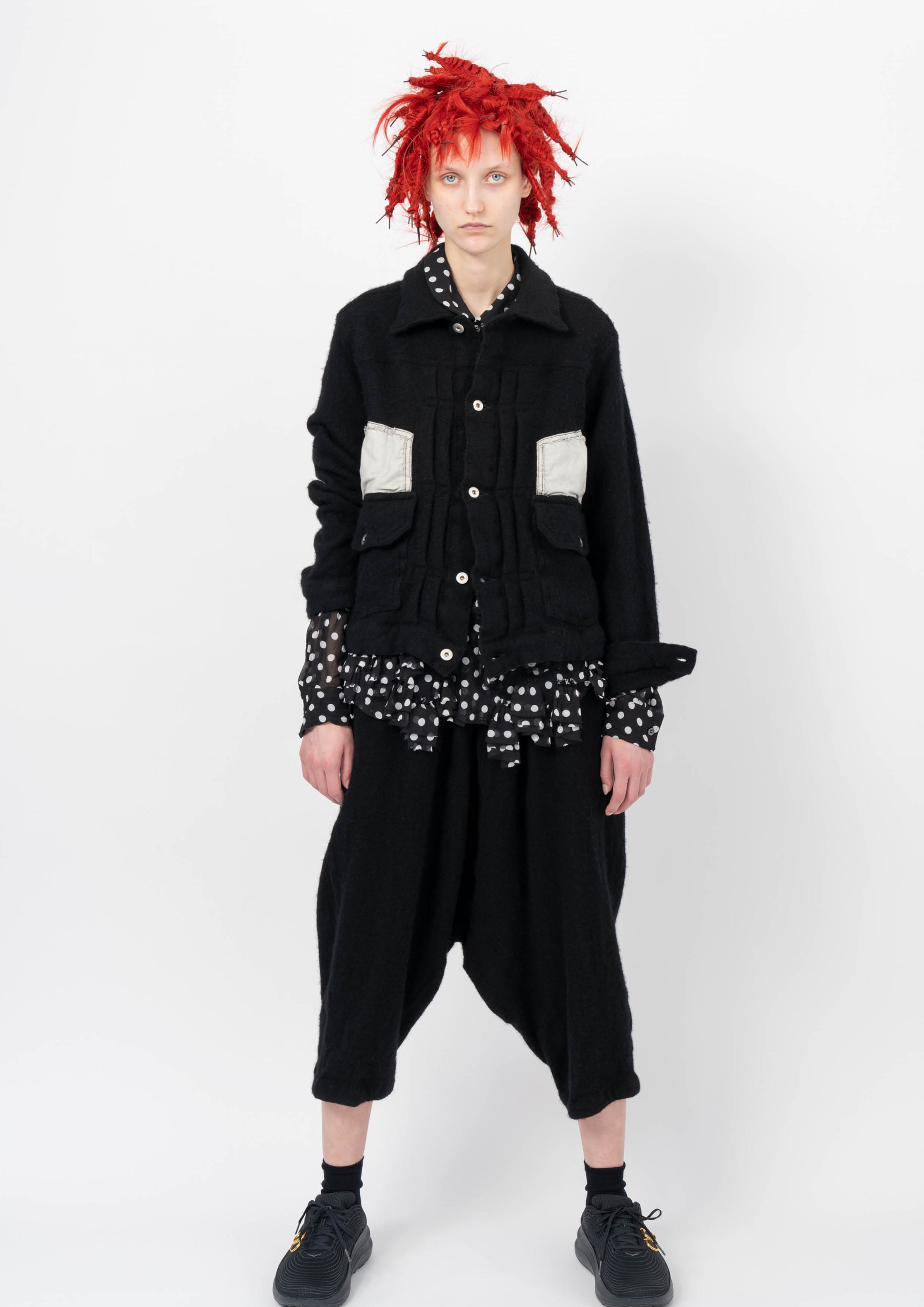 Black comme des garcon hotsell